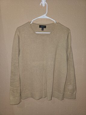 Banana Republic Women's Crewneck Sweater in Tan